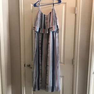 Lane Bryant tiered maxi dress
